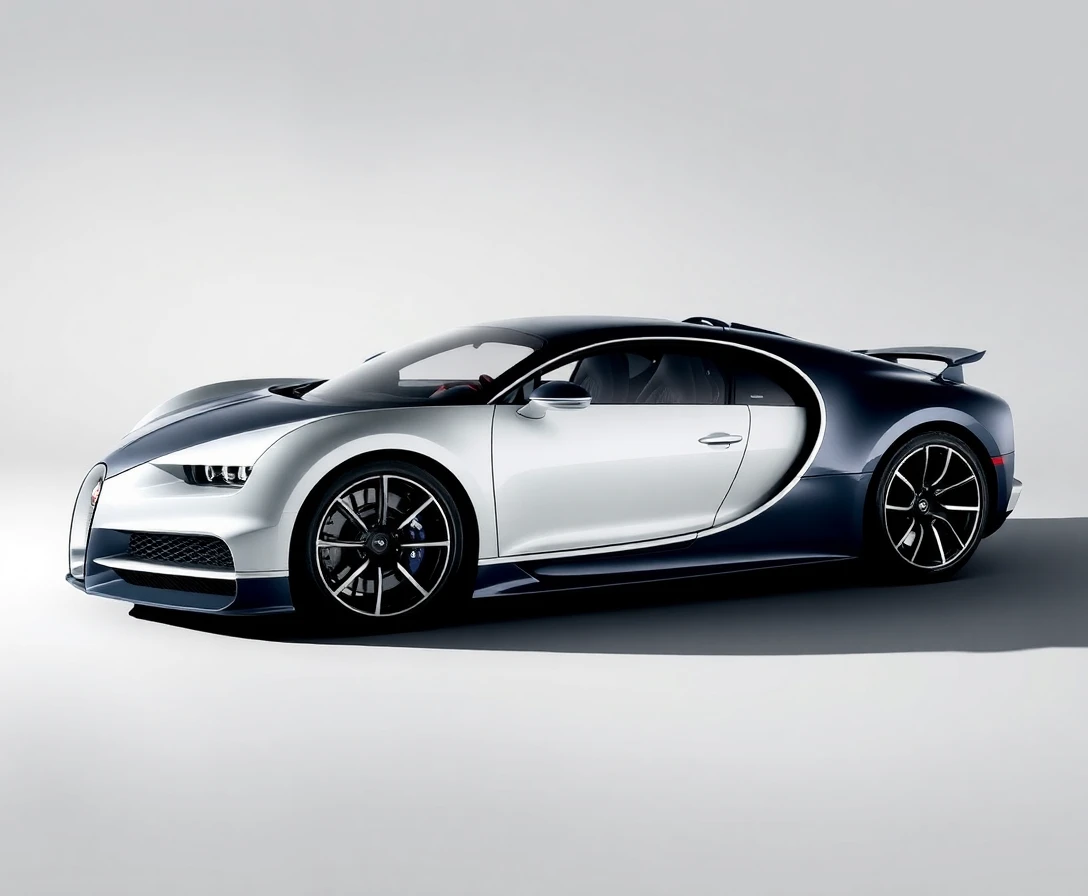 Bugatti Bolide, vue de face